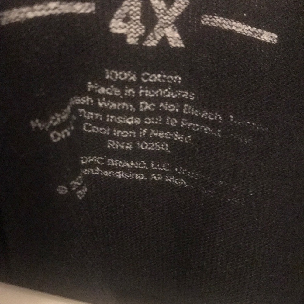 Black RUN DMC Graphic T-Shirt - Picture 4 of 4